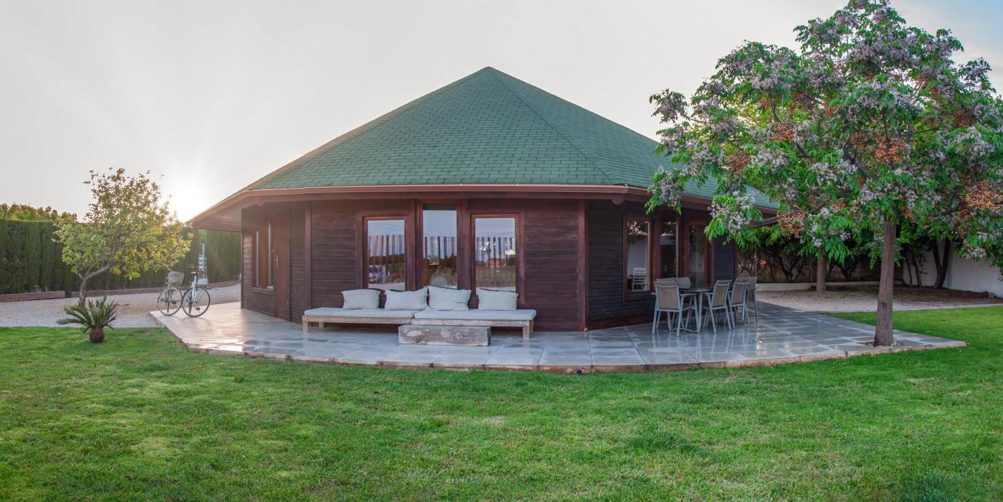 Вилла Casita De Madera Беникарло Экстерьер фото